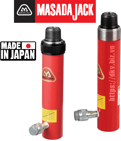 Kích thủy lực 1 chiều Masada MCA10-150, con đội thủy lực 1 chiều Masada MCA10-150