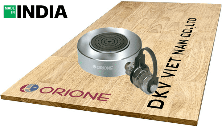 Kích thủy lực mỏng Orione OLPVL 50-10, con đội thủy lực mỏng Orione OLPVL 50-10, Orione flat hydraulic jack OLPVL 50-10