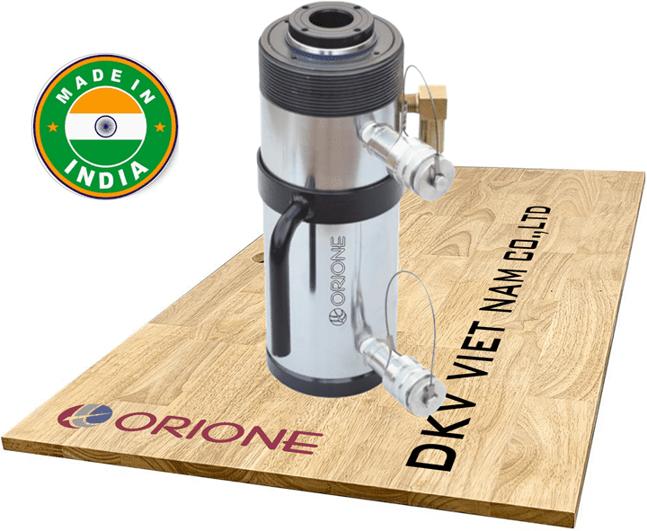 Kích thủy lực rỗng tâm Orione ODH 200-150, con đội thủy lực rỗng tâm Orione ODH 200-150, Orione hole hydraulic jack ODH 200-150