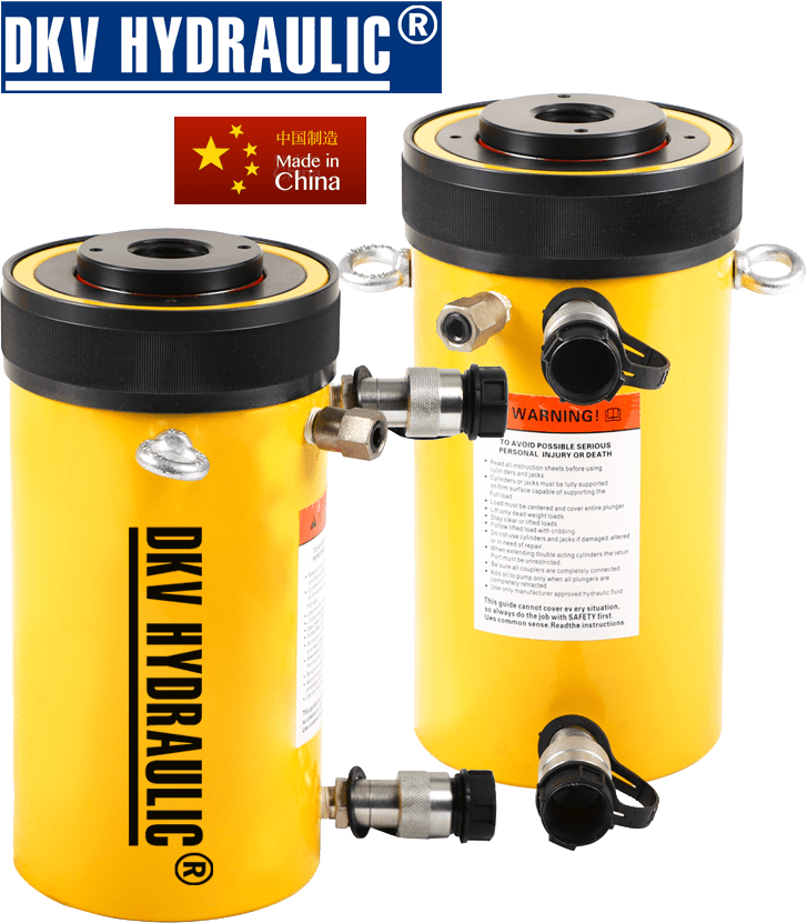 kich thuy luc rong tam hhr302, kich thuy luc rong tam 2 chieu hhr302, hollow plunger hydraulic jack hhr302