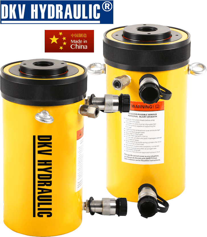 Kích thủy lực rỗng tâm HHR6010, kích thủy lực rỗng tâm 2 chiều HHR6010, hollow plunger hydraulic jack HHR6010