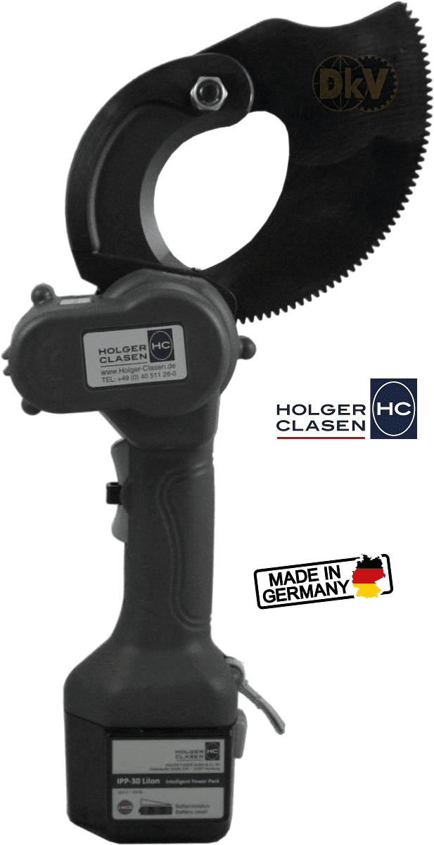 Máy cắt cable thủy lực Holger Clasen RS 7-F-Set, Holger Clasen hydraulic cable cutter RS 7-F-Set 
