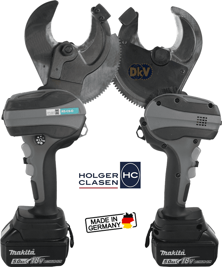 Máy cắt cable thủy lực Holger Clasen RS-C5-O-set, Holger Clasen hydraulic cable Cutter RS-C5-O-set
