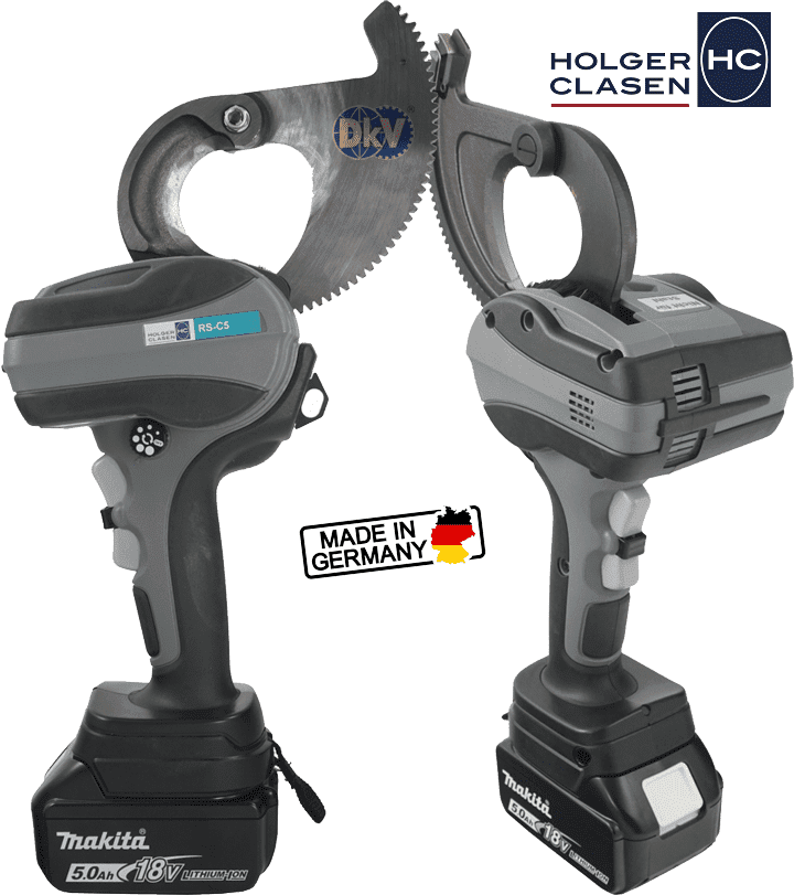 Máy cắt cable thủy lực Holger Clasen RS-C5 set, Holger Clasen hydraulic cable Cutter RS-C5 set