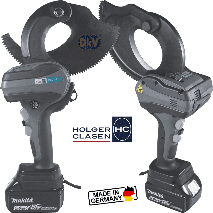 Máy cắt cable thủy lực Holger Clasen RS-C7-F-set, Holger Clasen hydraulic cable Cutter RS-C7-F-set
