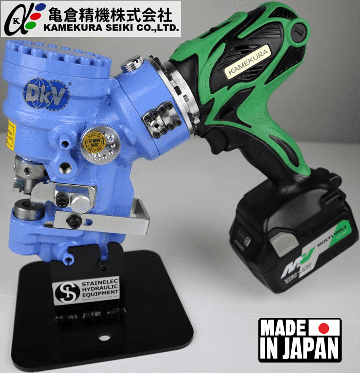 Máy đột lỗ thủy lực Kamekura RW-B1A, Kamekura cordless hydraulic puncher RW-B1A