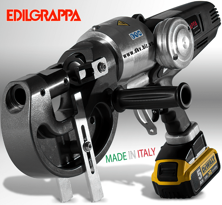 MAY ĐỘT LỖ THỦY LỰC Edilgrappa 150.03618, Edilgrappa Cordless HYDRAULIC PUNCHER 150.03618