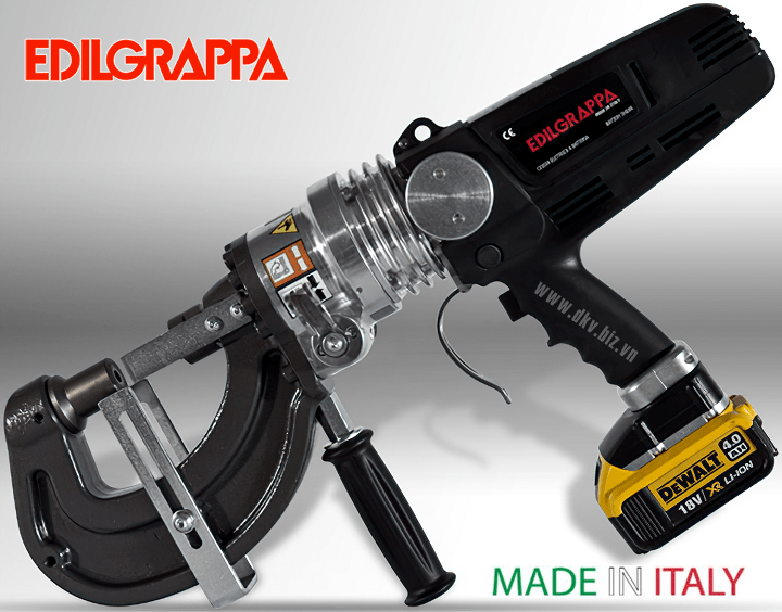 MAY ĐỘT LỖ THỦY LỰC Edilgrappa 150.03621 , Edilgrappa Cordless HYDRAULIC PUNCHER 150.03621