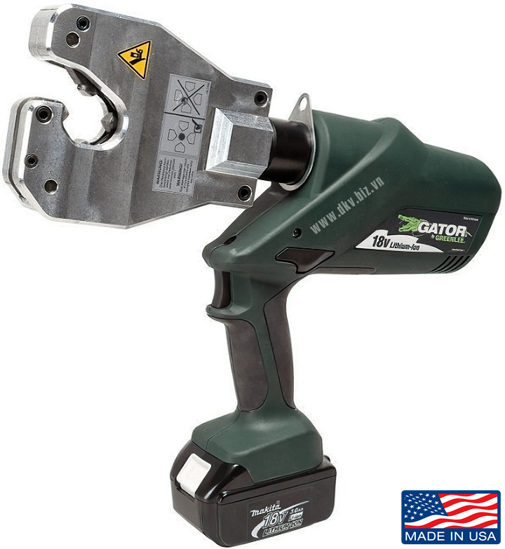 may ep cot thuy luc Greenlee EK6ATLX230 , Greenlee Cordless hydraulic crimpers EK6ATLX230 