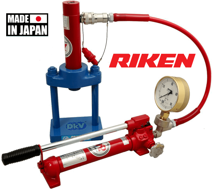 MÁY ÉP THỦY LỰC RIKEN CDM-10PA | RIKEN HYDRAULIC PRESSES CDM-10PA 