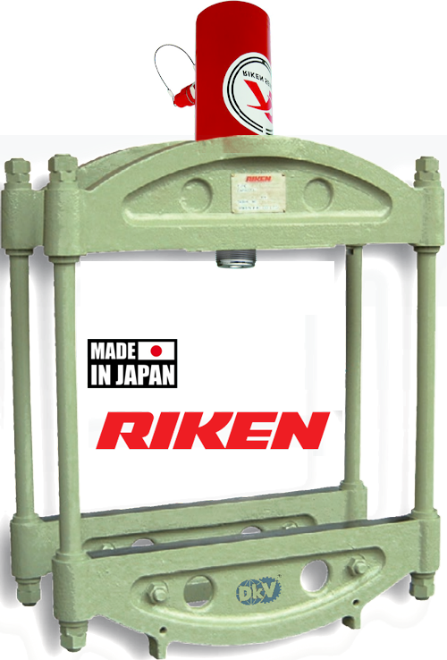 Máy ép thủy lực Riken CD-100, Riken hydraulic presses CD-100