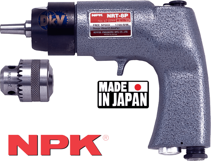 Súng khoan khí nén NPK NRT-8P, NPK air drill NRT-8P