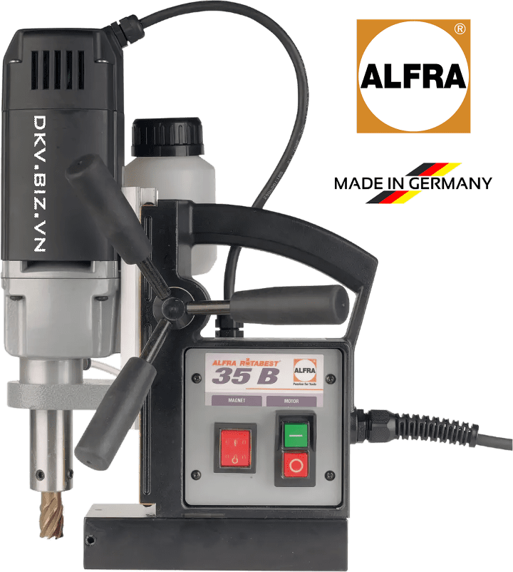Máy khoan từ Alfra RB 35 B, Alfra magnetic drilling machines RB 35 B