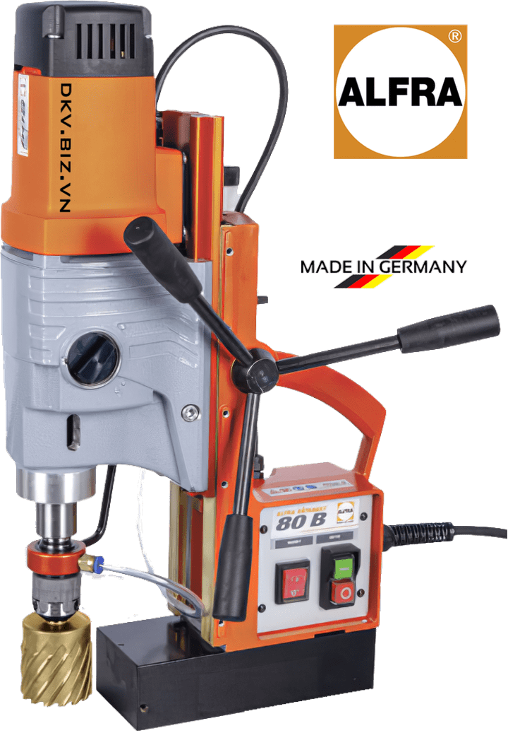 Máy khoan từ Alfra RB 80 B, Alfra magnetic drilling machines RB 80 B