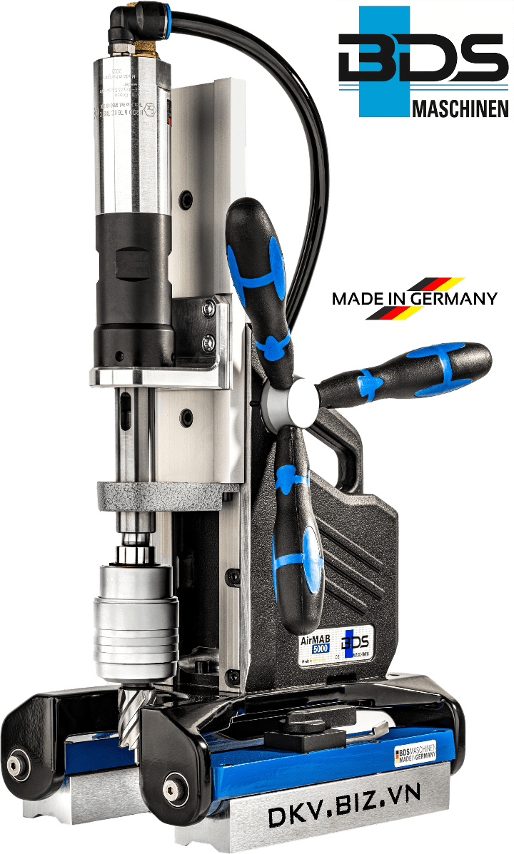 Máy khoan từ khí nén BDS AirMAB 5000PRO, BDS pneumatic magnetic drilling machines AirMAB 5000PRO
