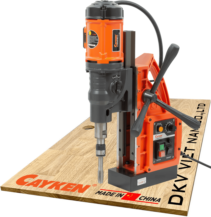 Máy khoan từ Cayken KCY-100/3WDO, Cayken magnetic drilling machines KCY-100/3WDO