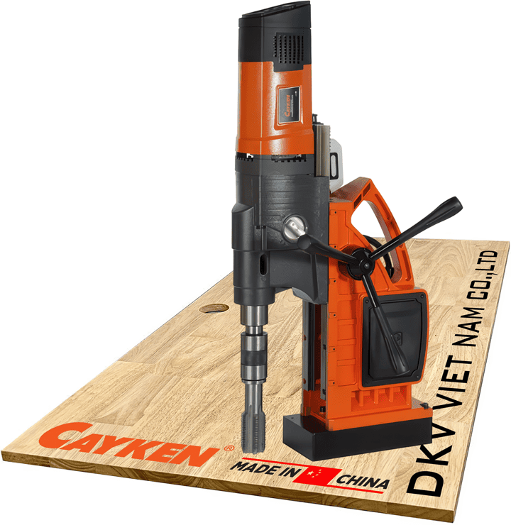 Máy khoan từ Cayken KCY-150/4WDO, Cayken magnetic drilling machines KCY-150/4WDO
