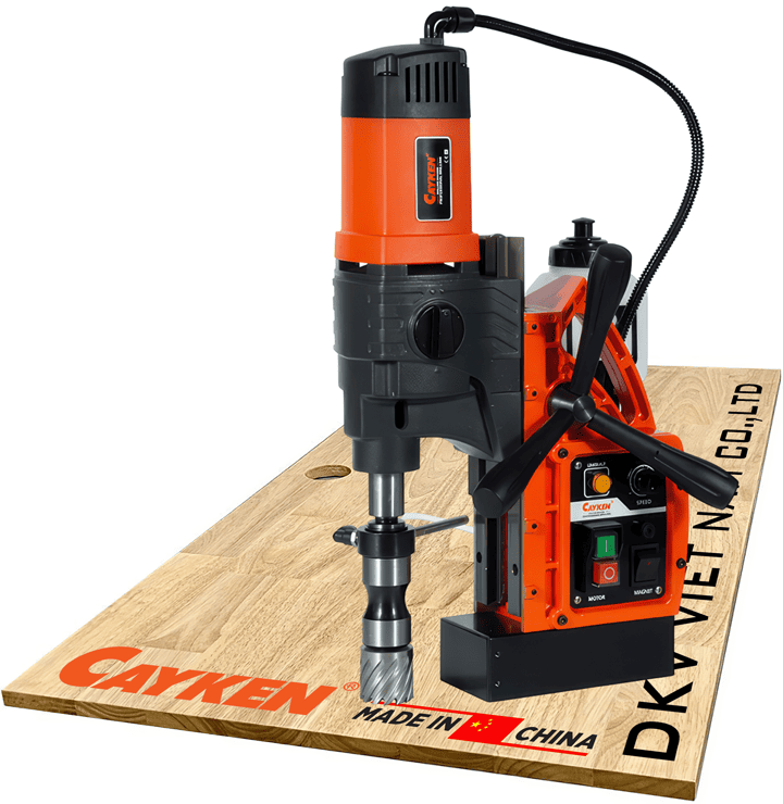 Máy khoan từ Cayken KCY-48/2WDO, Cayken magnetic drilling machines KCY-48/2WDO