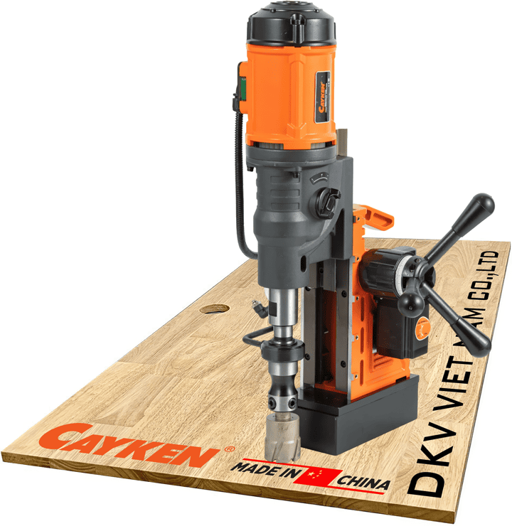 Máy khoan từ Cayken KCY-80/3QE, Cayken magnetic drilling machines KCY-80/3QE
