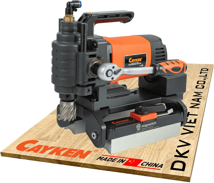 Máy khoan từ Cayken SCY-55WSPM, Cayken magnetic drilling machines SCY-55WSPM