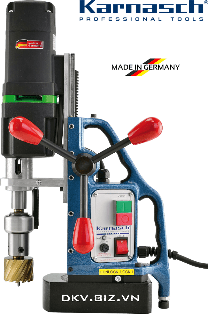 Máy khoan từ Karnasch KAS 50 SILVER-MAG, Karnasch magnetic drilling machines KA 50S SILVER-MAG