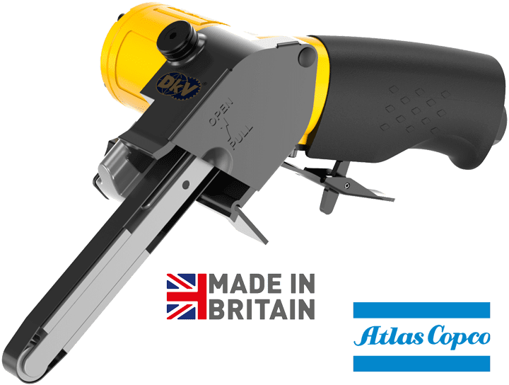 Máy mài dây đai khí nén Atlas Copco LMB27 S014, Atlas Copco belt sander LMB27 S014