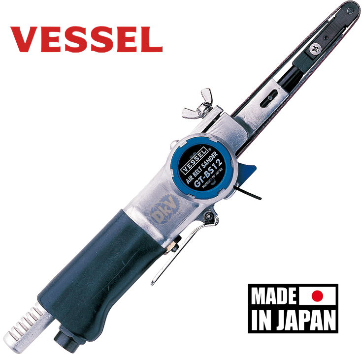 Máy mài dây khí nén Vessel GT-BS20 , Vessel air belt sander GT-BS20 