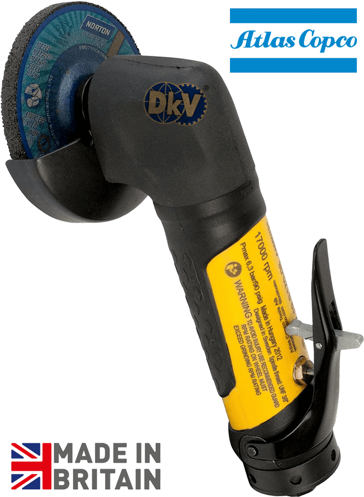 Máy mài góc khí nén Atlas Copco LSV19 S170-08, Atlas Copco air angle grinder LSV19 S170-08
