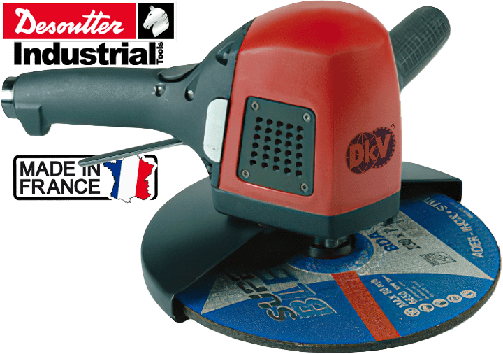 Máy mài góc khí nén Desoutter KL365B9V, Desoutter air angle grinder KL365B9V