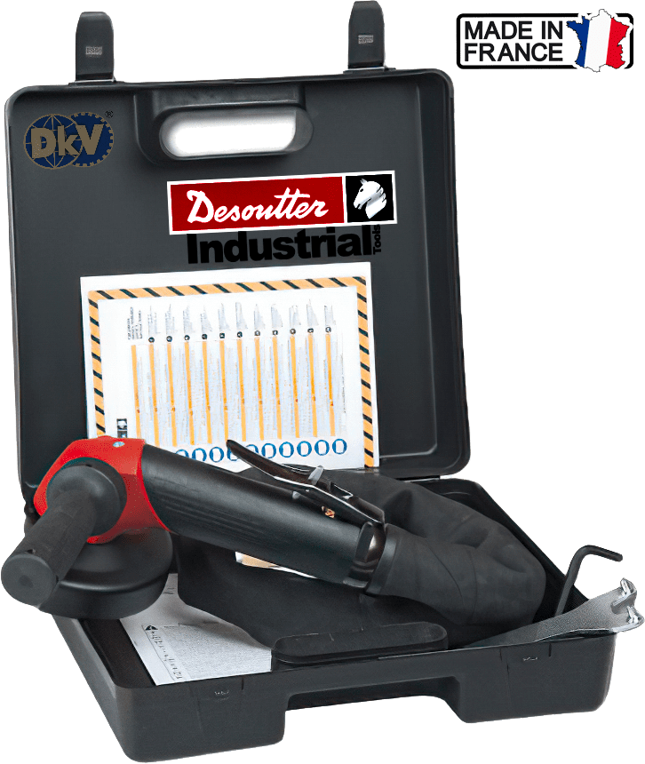 Máy mài góc khí nén Desoutter KA16100B6FVK, Desoutter air angle grinder KA16100B6FVK