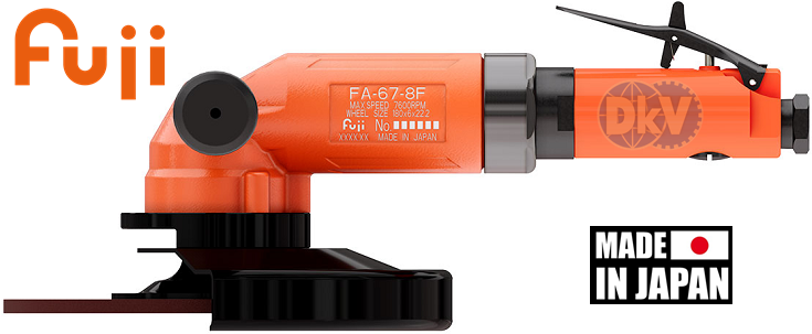 Máy mài góc khí nén Fuji FA-67-8F N EC, Fuji air angle grinder FA-67-8F N EC