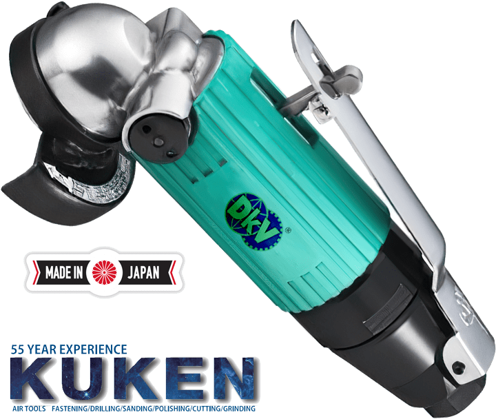 Máy mài góc khí nén Kuken KAG-20, Kuken air angle grinder KAG-20