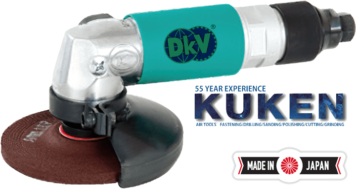 Máy mài góc khí nén Kuken KAG-40G, Kuken air angle grinder KAG-40G
