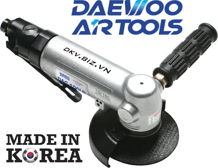Máy mài góc khí nén Daewoo DAG-100LP, Daewoo air angle grinder DAG-100LP
