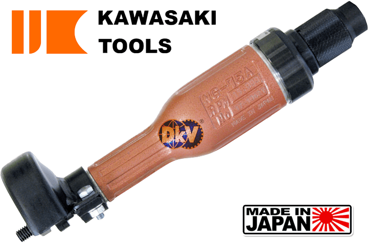 Máy mài góc khí nén Kawasaki KPT-NG75A-DR, Kawasaki air grinder KPT-NG75A-DR