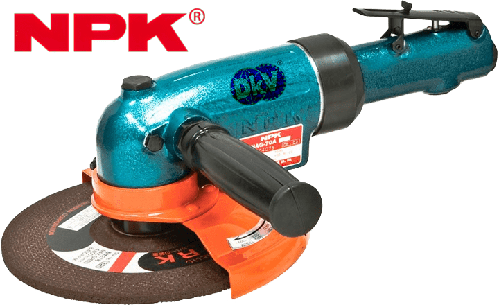 may mai goc khi nen NPK NAG-70ALW , NPK air angle grinder NAG-70ALW