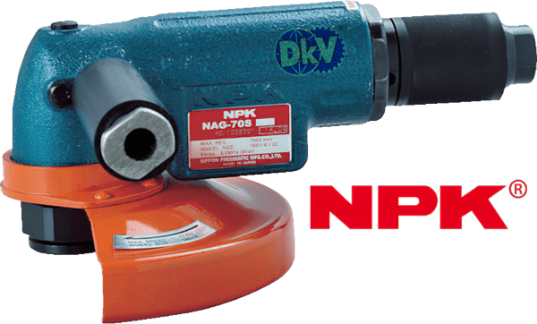 may mai goc khi nen NPK NAG-70S, NPK air angle grinder NAG-70S