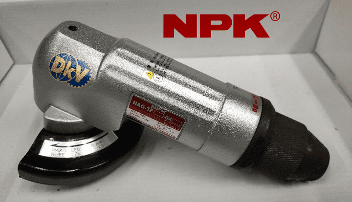 Máy mài góc khí nén NPK NAG-1F-04, NPK air straight grinder NAG-1F-04