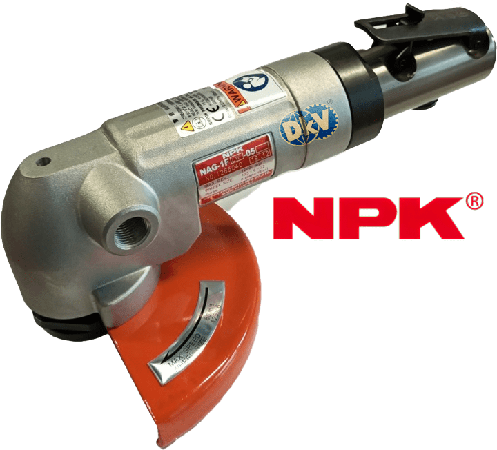 may mai goc khi nen NPK NAG-1F-05, NPK air angle grinder NAG-1F-05
