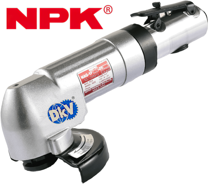 may mai goc khi nen NPK NAG-1FLW-04, NPK air angle grinder NAG-1FLW-04