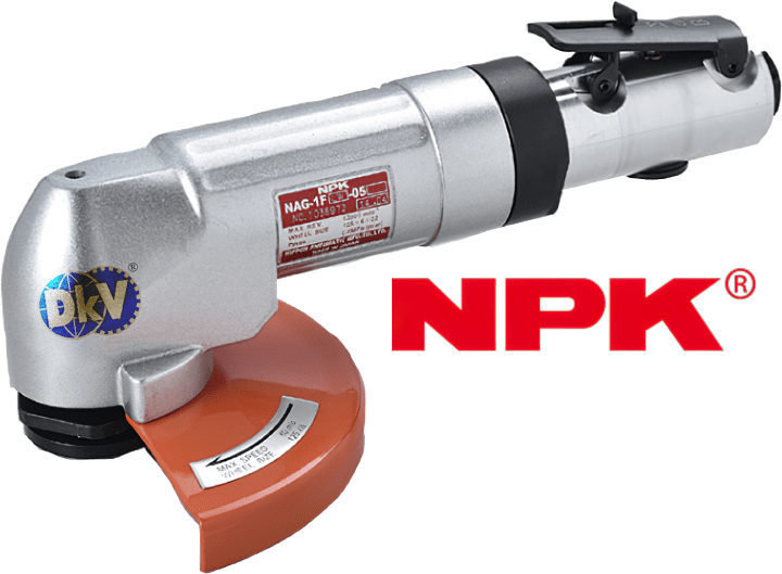 may mai goc khi nen NPK NAG-1FLW-05, NPK air angle grinder NAG-1FLW-05