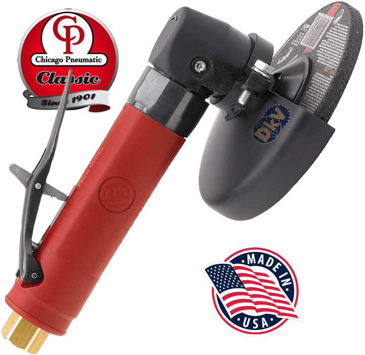 Máy mài góc khí nén Chicago Pneumatic CP3019-20A3, Chicago Pneumatic air angle grinder CP3019-20A3