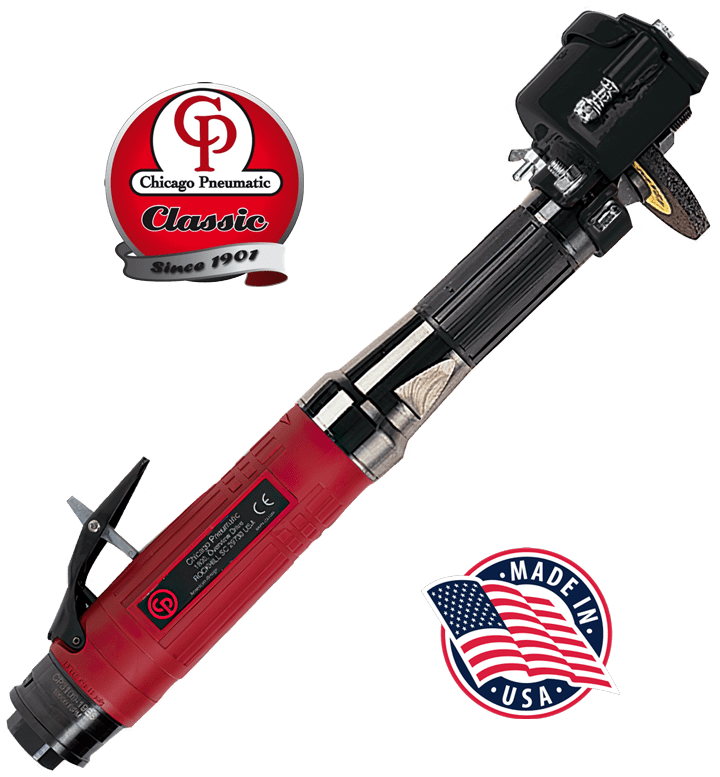 Máy mài góc khí nén Chicago Pneumatic CP3119-123X, Chicago Pneumatic air angle grinder CP3119-123X