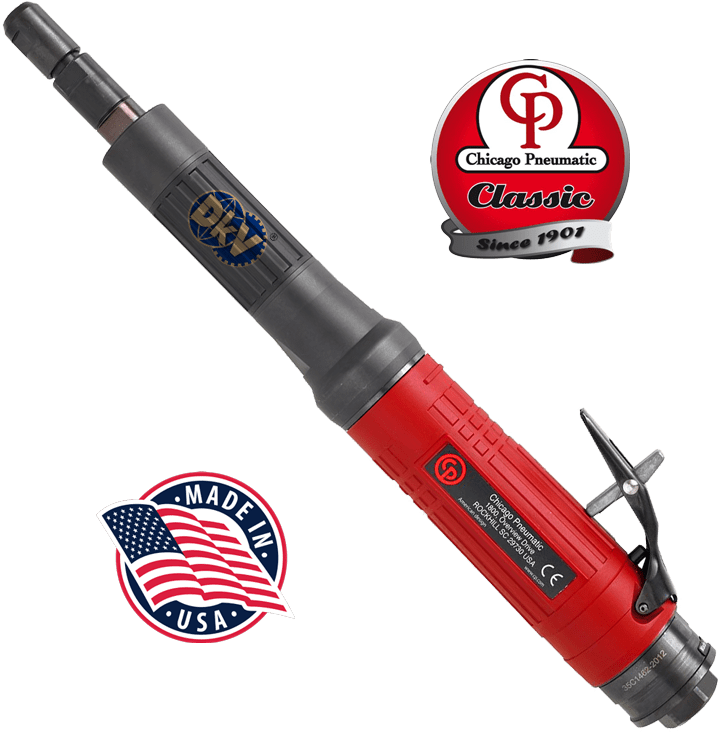 Máy mài khí nén Chicago Pneumatic CP3119-15ES CNOMO, Chicago Pneumatic air die grinder CP3119-15ES CNOMO