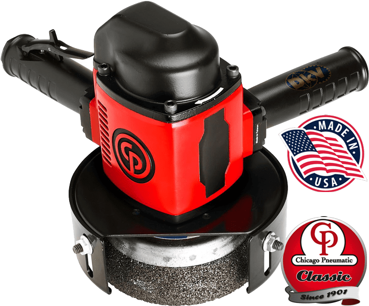 Máy mài góc khí nén Chicago Pneumatic CP3340-SALAVET, Chicago Pneumatic vertical grinder CP3340-SALAVET