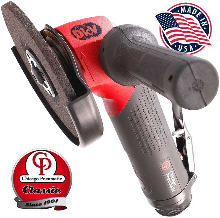 Máy mài góc khí nén Chicago Pneumatic CP3650-120AH5VK, Chicago Pneumatic air angle grinder CP3650-120AH5VK
