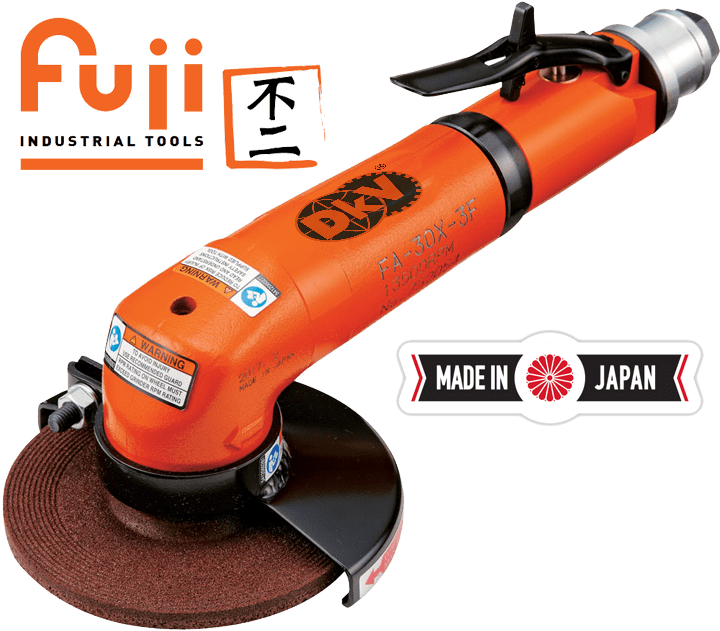 Máy mài góc khí nén Fuji FA-30X-3F 5-8, Fuji air angle grinder FA-30X-3F 5-8