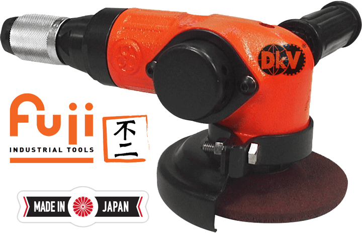 Máy mài góc khí nén Fuji FA-4C-1-5-8, Fuji air angle grinder FA-4C-1-5-8