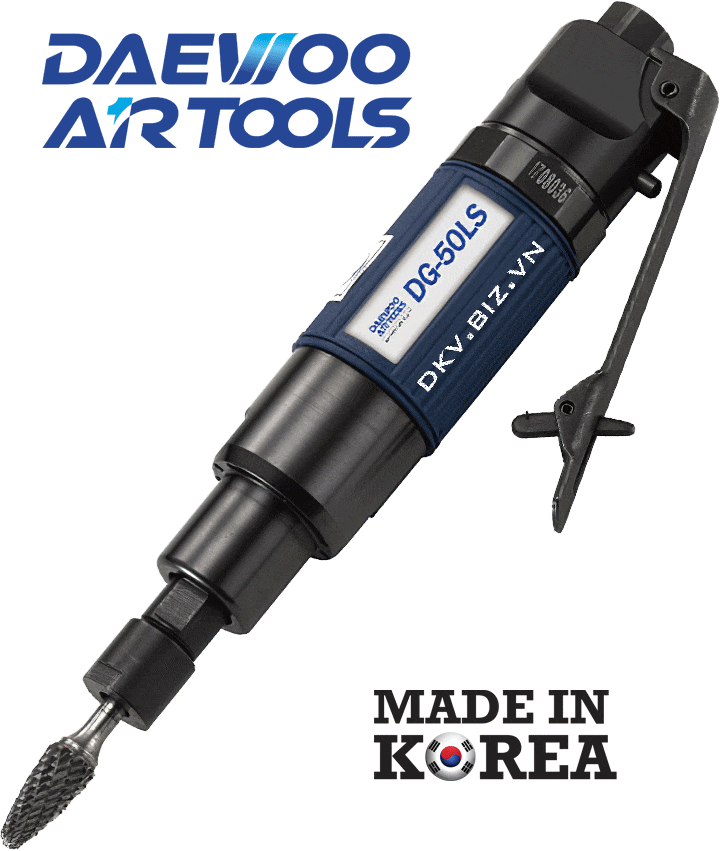 Máy mài góc khí nén Daewoo DAG-7SG, Daewoo air angle grinder DAG-7SG