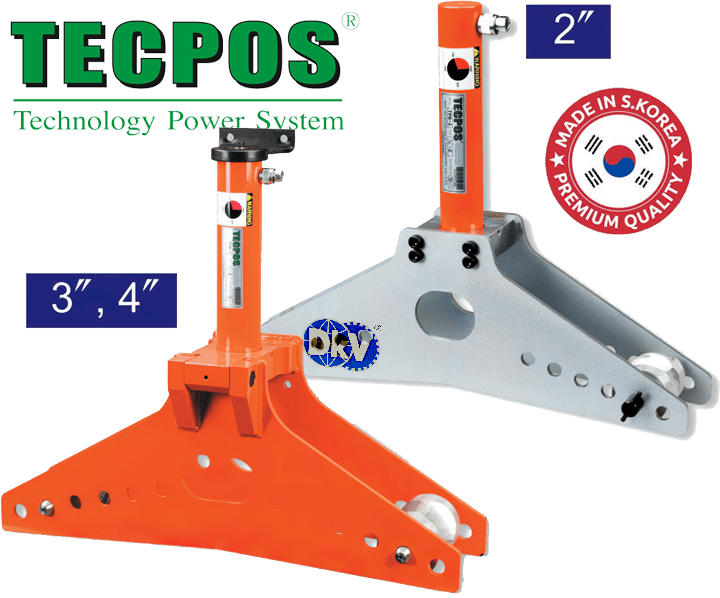 Máy uốn ống thủy lực Tecpos TPB-2, Tecpos pipe hydraulic bender TPB-2